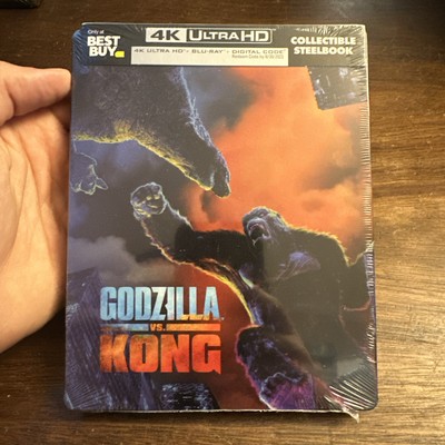 Brand New - Godzilla VS Kong Best Buy Exclusive 4K Steelbook OOP - Sealed-image
