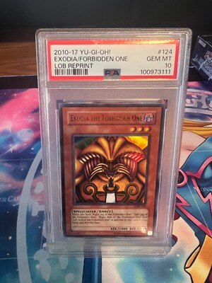 Exodia the forbidden 2010 LOB in a PSA 10!-image