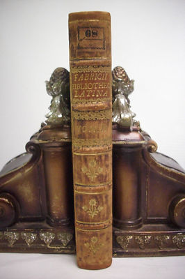 1773 BIBLIOTHECA LATINA Johann Albert Fabricius HAND LAID PAPER *Very Scarce!-image