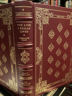 FRANKLIN LIBRARY: JESSAMYN WEST: LIFE I REALLY LIVED: QUAKERS-image