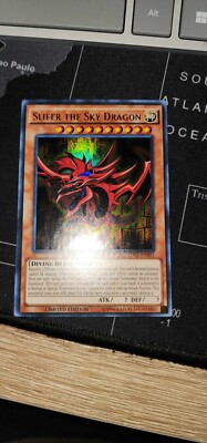 Yu-Gi-Oh! TCG Slifer the Sky Dragon LDK2-ENS01 Limited Ultra Rare 1st Edition NM-image