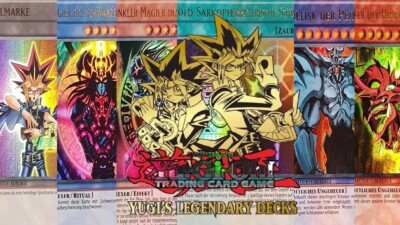 Yugioh Yugi's Legendary Decks YGLD Secret Rare Ultra Rare German 1st MINT-image
