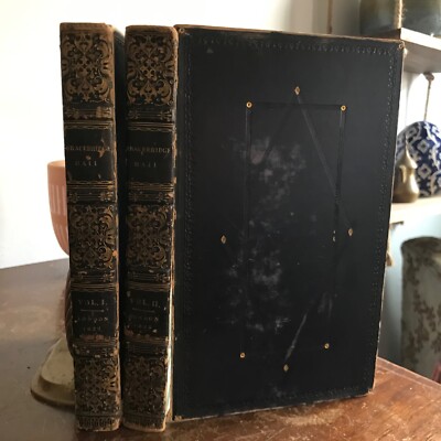 1822 Irving’s Bracebridge Hall; Or, The Humorists Complete in Two Volumes -image