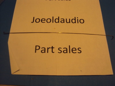 Fisher MT-9005 Turntable Original Stop Shaft. Tested Parting out Fisher MT-9005-image