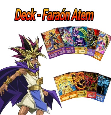 Yu-Gi-Ho Cards Anime Style - Deck Faraón Atem - Dark Magician 72 Cards -image