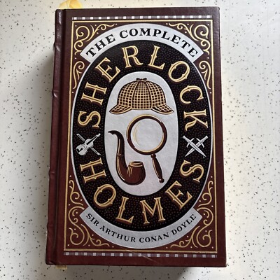 Complete Sherlock Holmes by Arthur Conan Doyle Barnes and Noble Collectible Book-image