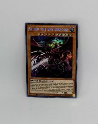 Yugioh Slifer the Sky Dragon TN19-EN008 Limited Edition Secret Rare Holo - NM-image