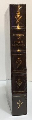 EASTON PRESS. THE POEMS OF ROBERT BROWNING.  ORIG. PUB. SEALED. BRAND NEW.  0205-image
