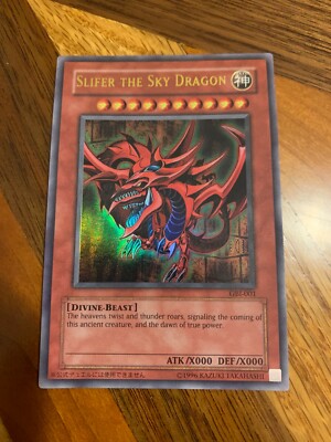 Slifer the Sky Dragon GBI-001 Unlimited Edition Ultra Rare VLP + BONUS-image