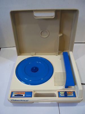 1978 Fisher Price Child's Record Player Model 825 Vintage-image