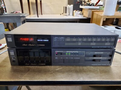 Fisher Studio Standard CA-57 Integrated Amplifier w/ Matching FM-76 AM/FM Tuner-image