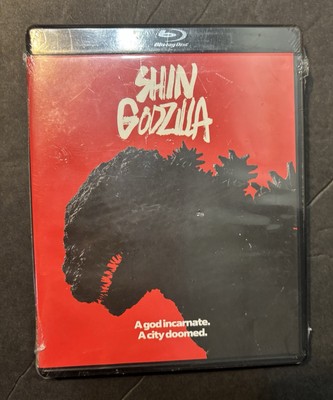 Shin Godzilla blu ray black case oop rare New sealed region A READ description-image