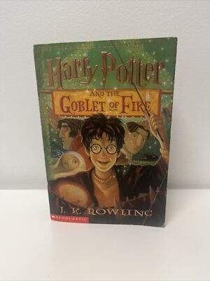 HARRY POTTER And The GOBLET OF FIRE  J.K. Rowling Paperback Book scholastic SC -image