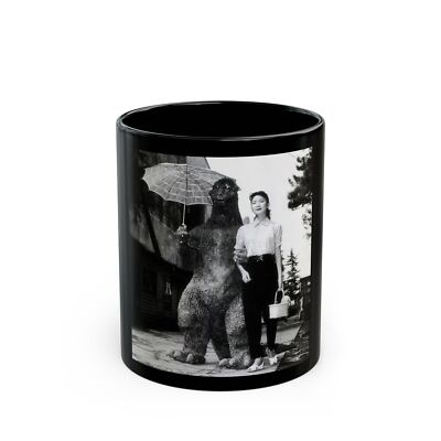 Lunch With Godzilla Funny Vintage Monster Mug, Retro Godzilla Design Coffee -image