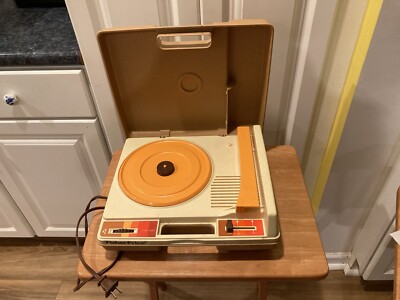 Vintage Fisher Price Turn Table-image
