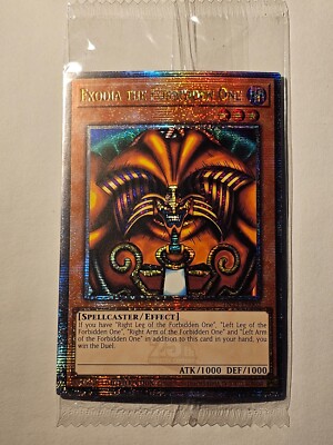 Exodia the Forbidden One●Quarter Century SECRET RARE●TN23●ENGLISH●SEALED●37052-image