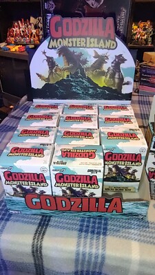 Super 7 Godzilla ReAction Monster Island Blind Box Case Of 11 READ DESCRIPTION-image