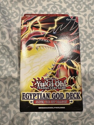 Yugioh: Egyptian God Deck: Slifer the Sky Dragon - SEALED BOX-image