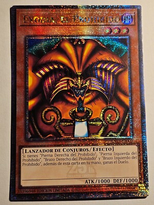 Exodia the Forbidden One●Quarter Century Secret Rare●TN23●SPANISH●NM●37055-image