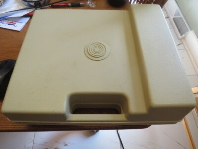 Fisher Price 825 Kids Record Player Turntable. Blue and Beige Vintage 1978-image