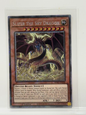 Slifer the Sky Dragon - RA03-EN244 - 1st Edition - Platinum Secret Rare-image