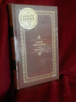 ULTIMATE SUCCESS LIBRARY Classics Bookwise Collectors ED LEATHER NEW IN WRAP-image