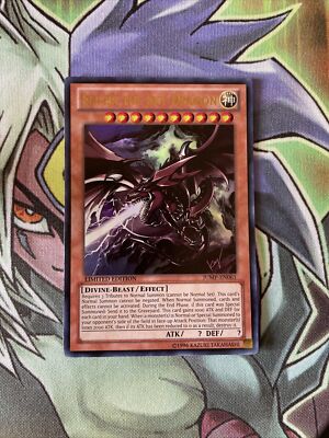 JUMP-EN061 Slifer The Sky Dragon Ultra Rare Limited Edition NM Yugioh Card-image