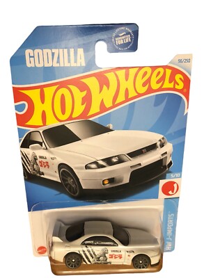 * 2024 * HOT WHEELS * NISSAN SKYLINE GR-R [BCNR33] GODZILLA * MOC * CASE FRESH-image