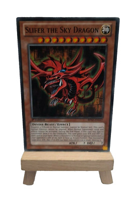YU-GI-OH! BP02-EN127 SLIFER THE SKY DRAGON MOSAIC RARE 1ST ED YUGIOH GOD CARD-image