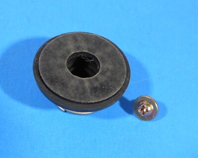 FISHER MT-750 TURNTABLE ONE (1) CUSHION FOOT WITH SPRING PARTS OR REPAIR-image