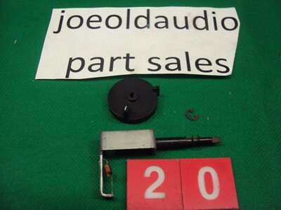 Fisher Turntable 330-AX/MT-30-02 33 Anti Skate Shaft & Knob. Tested.-image