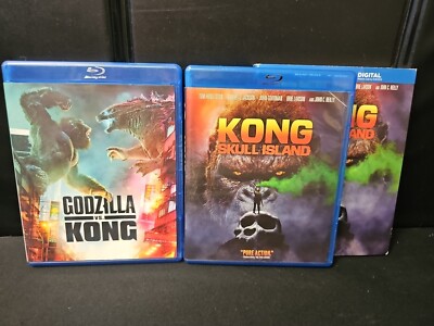 Godzilla Vs. Kong + Kong Skull Island W/SLIPCASE BLU RAY -image