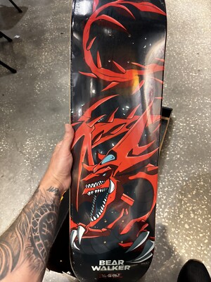 NEW Bear Walker X Yu-Gi-Oh Slifer The Sky Dragon Skateboard RARE Limited-image