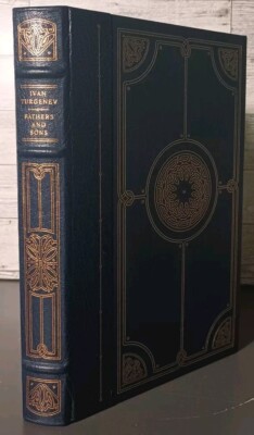 Franklin Library Fathers and Sons by Ivan Turgenev  Leather Bound HC 1984-image