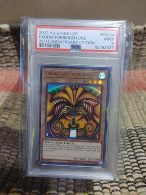 2023 Yu-Gi-Oh! LOB Exodia/Forbidden One 25th Anniversary Edt. #EN124 PSA 9 (72)-image