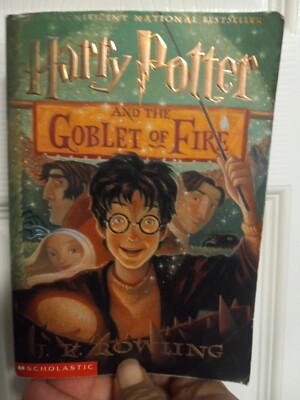 Harry Potter And The Goblet of Fire by J.K. Rowling (2000, H/C D/J)-image