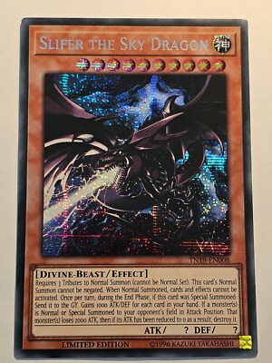 Slifer the Sky Dragon●YUGIOH●TN19●SECRET RARE●ENGLISH●LIMITED EDITION●NM●33194-image