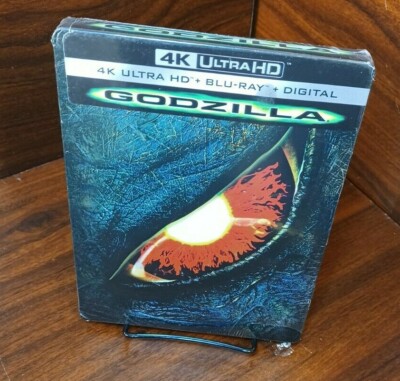 Godzilla Steelbook (1998) (4K / Blu-ray ) NEW (Sealed)-Free Box Shipping-image
