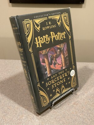 Harry Potter & the Sorcerer's Stone Collector's Edition (Leather 1st Printing-image