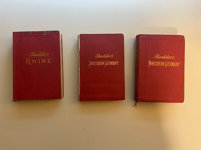 Baederker's Hanbook for Travelers - Germany series, 1900-1902-image