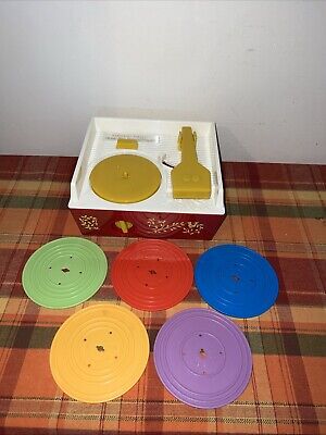 2014 Fisher Price Classic Record Player With 5 Discs-image