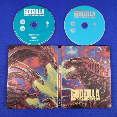 blu-ray GODZILLA King Of The Monsters Steelbook *x 4K ULTRA HD ZAVVI REGION FREE-image