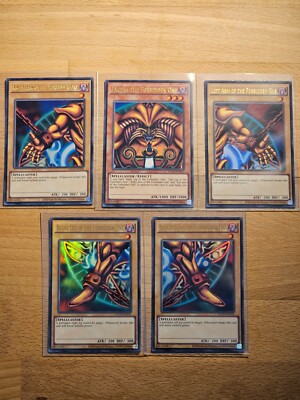 Exodia the Forbidden One●FULL SET●YGLD●2015●YUGIOH●ULTRA RARE●ENGLISH●NM●33484-image