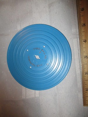 Fisher Price Record Player New style Farmer In Dell Hickory Dickory Dock blue -image