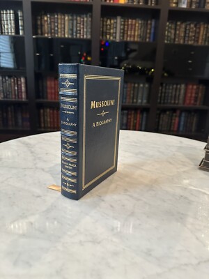 EASTON PRESS Mussolini: A Biography by Denis Mack Smith - WWII Leaders-image