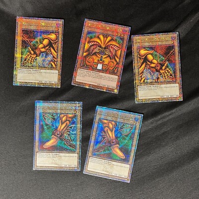 YUGIOH! Exodia the Forbidden One Complete 5 Card Set TN23 MP24 QCR NM-image