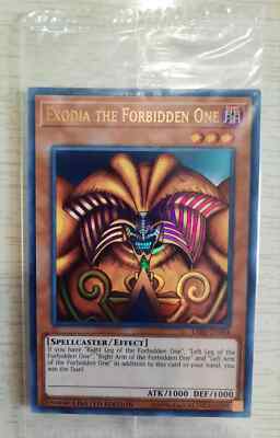 YUGIOH Exodia the Forbidden One Ultra Rare LART-EN004 Sealed NM-image