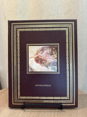 Easton Press Glorious Art Series Michelangelo - Charles  Sala Leatherbound Book-image