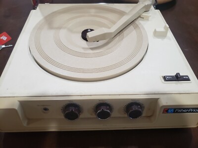 Vintage 1983 Fisher Price Record Player Model 835 WORKS-image