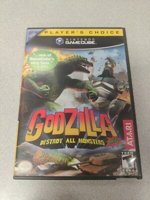 Godzilla Destroy All Monsters Melee (Nintendo GameCube 2002) Case Art Work Only!-image